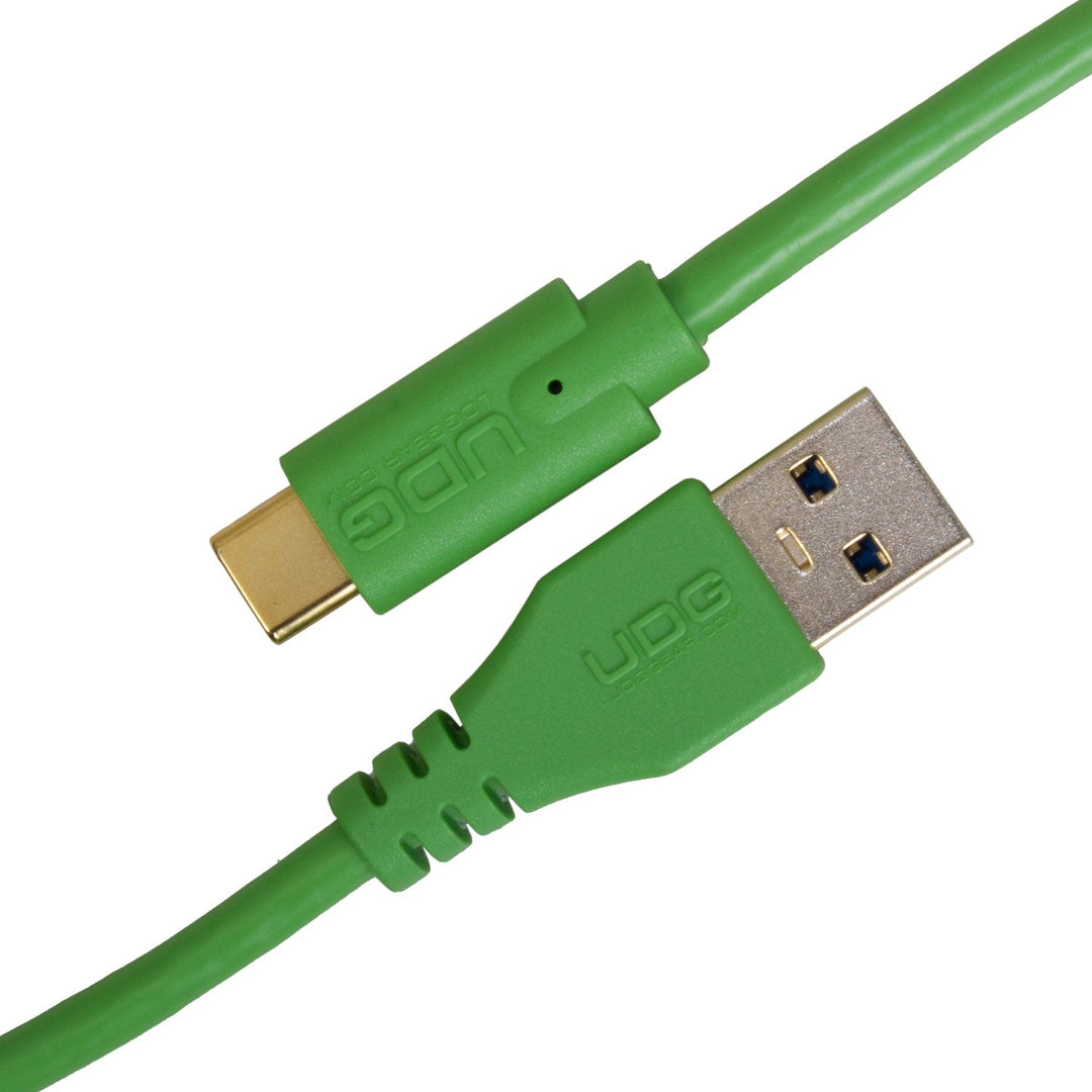 UDG Ultimate Kaapeli USB 3.2 C-A Vihreä Suora 1,5m