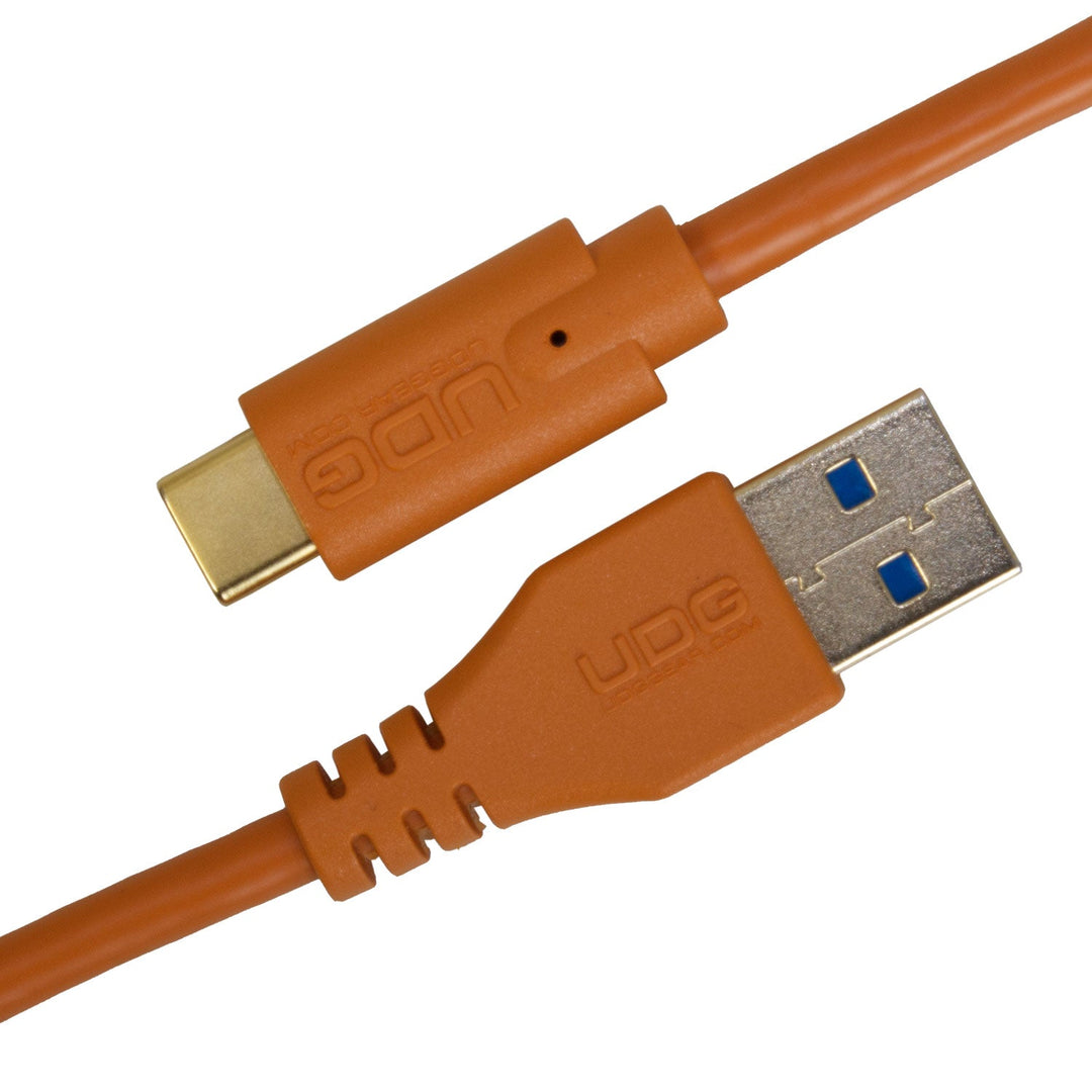 UDG Ultimate kaapeli USB 3.2 C-A oranssi suora 1,5m