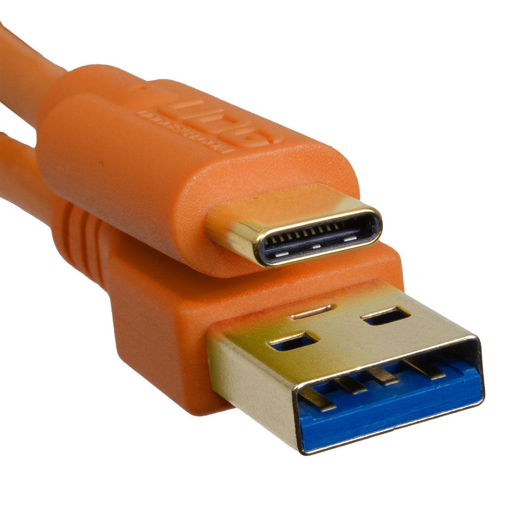 UDG Ultimate kaapeli USB 3.2 C-A oranssi suora 1,5m