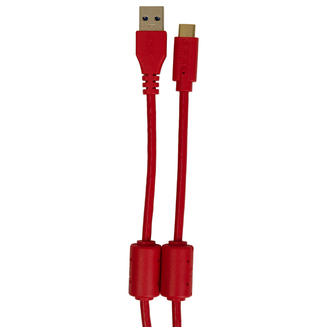 UDG Ultimate Kaapeli USB 3.2 C-A Punainen Suora 1,5m