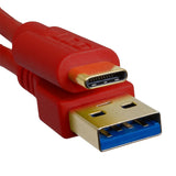UDG Ultimate Kaapeli USB 3.2 C-A Punainen Suora 1,5m
