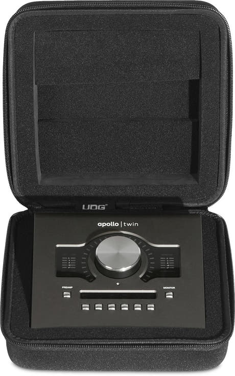 UDG Creator Universal audio Apollo Twin MK2/X hardcase Musta