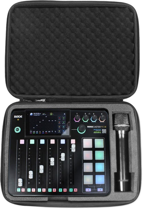UDG Creator RodeCaster Pro II & Duo Hardcase Musta