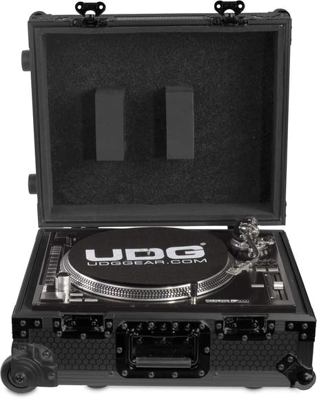UDG Ultimate kuljetus case Multi Turntable Musta MK2 Plus (T&W)