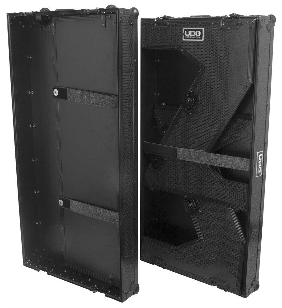 UDG Ultimate kuljetus case kannettava Z-Style DJ-pöytä Musta Plus (Wheels)