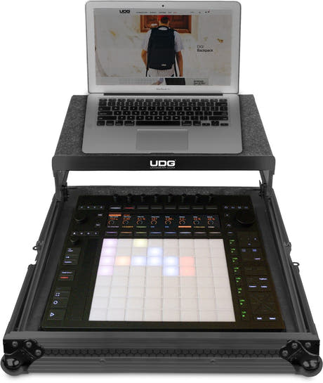 UDG Ultimate Flight Case Ableton Push 3 Musta Plus (L)
