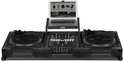 UDG Ultimate Flight Case set Pioneer PLX-CRSS12 & 10"/12" Mixer, musta Plus (L&W)