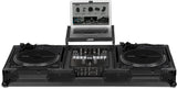 UDG Ultimate Flight Case set Pioneer PLX-CRSS12 & 10"/12" Mixer, musta Plus (L&W)