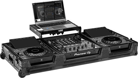 UDG Ultimate kuljetus case set AlphaTheta CDJ-3000X/DJM-A9 Musta Plus (L&W)