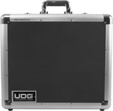 UDG Ultimate säädettävä vaahtomuovi-kuljetus case Multi Format Turntable Hopea