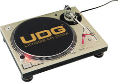 UDG Levysoittimen Slipmat Set Musta / Kultainen
