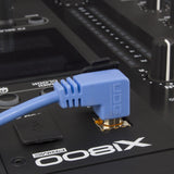UDG Ultimate audio-kaapeli USB 2.0 A-B sininen kulmikas 1m