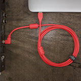 UDG Ultimate Audio Kaapeli USB 2.0 A-B Punainen Vino 3m