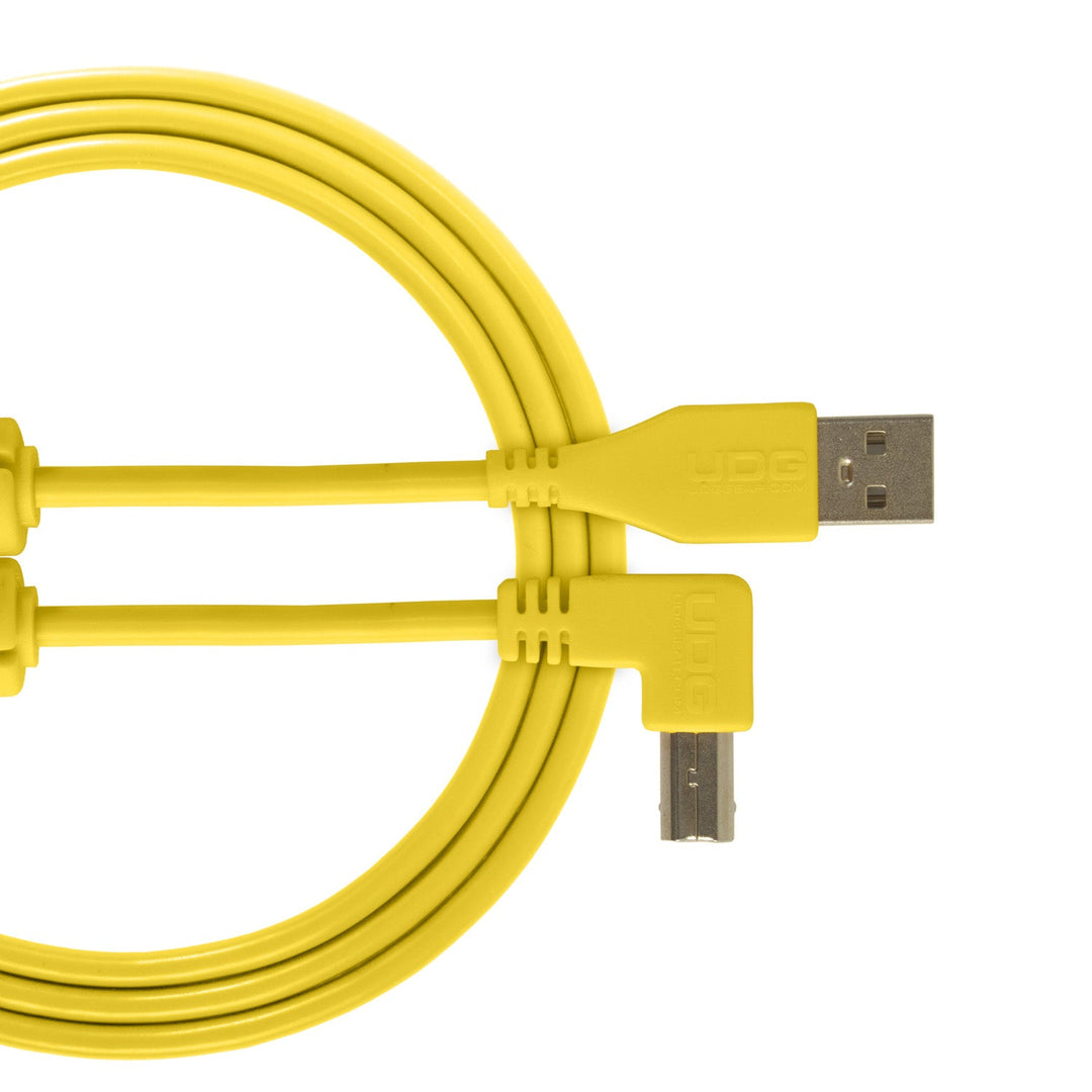 UDG Ultimate Audio Kaapeli USB 2.0 A-B Keltainen Vino 1m