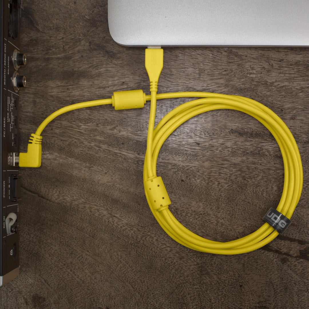 UDG Ultimate Audio Kaapeli USB 2.0 A-B Keltainen Vino 2m
