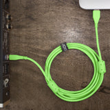 UDG Ultimate audio-kaapeli USB 2.0 A-B vihreä suora 3m