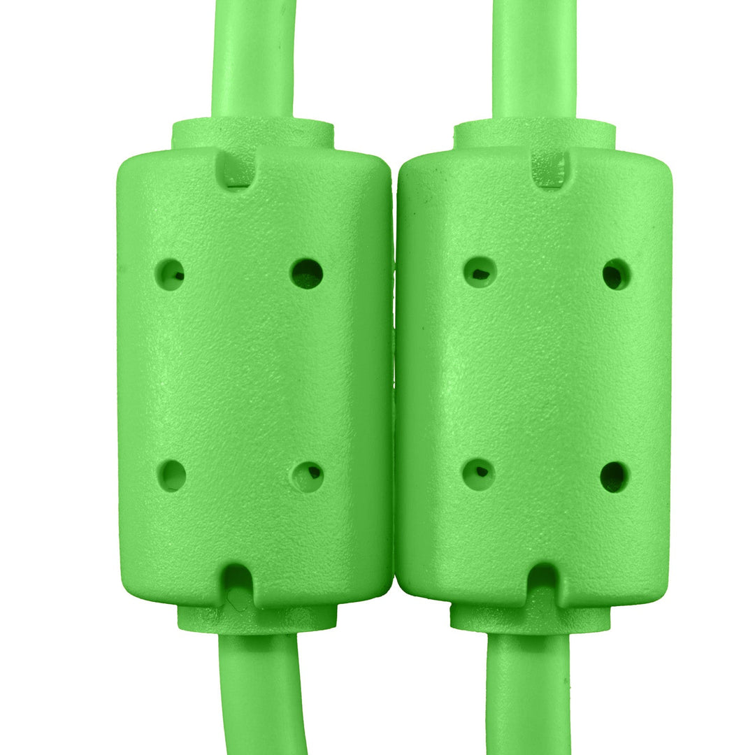 UDG Ultimate audio-kaapeli USB 2.0 A-B vihreä suora 1m