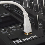 UDG Ultimate audio-kaapeli USB 2.0 A-B valkoinen suora 1m