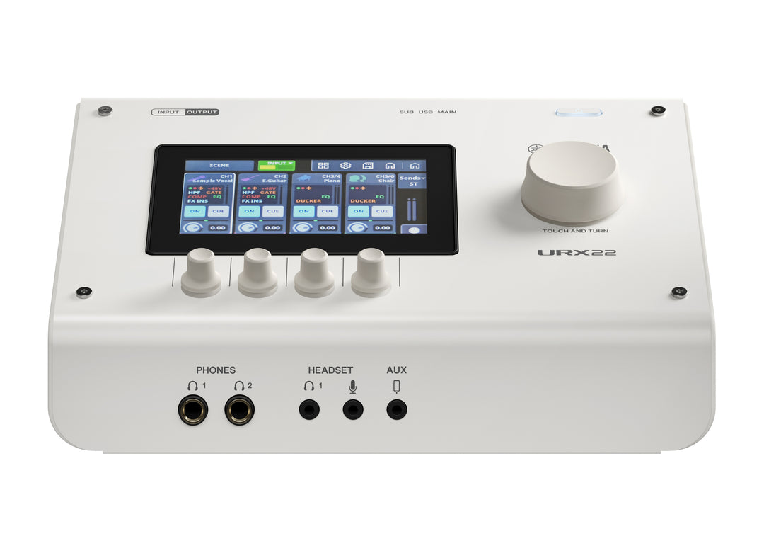 Yamaha URX22 USB-C -äänikortti (valkoinen)