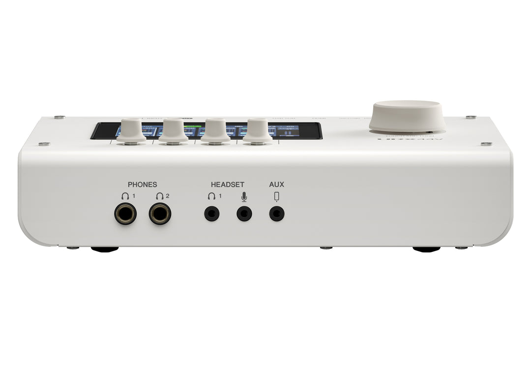 Yamaha URX44V USB-C audio/video -äänikortti (valkoinen) - videoversio