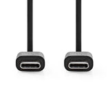 USB-C-USB-C-kaapeli (2 metriä)