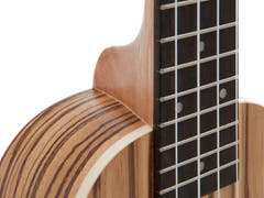 DiMavery UK-400 sopraano Ukulelet (zebraträ)