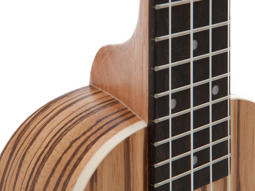 DiMavery UK-400 sopraano Ukulelet (zebraträ)
