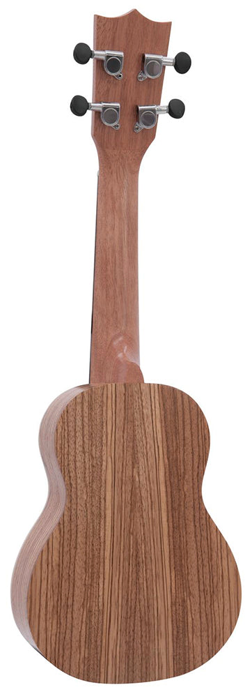 DiMavery UK-400 Sopraanoukulele, zebrawood