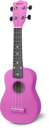 Reno RU150 Sopraano Ukulele (vaaleanpunainen) Aloituspakkaus