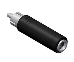 Procab VC103 adapter RCA han til 6,3 mm jack hun