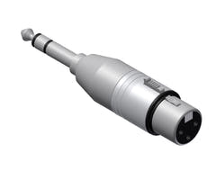Adapter XLR naar > Jack stereo naar