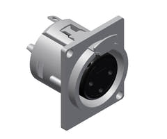 XLR runko 3-napainen naaras D-series