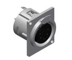 XLR runko 5-napainen naaras D-series