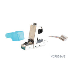 ProCab CAT6A RJ45 modulaarinen pistoke, suojattu