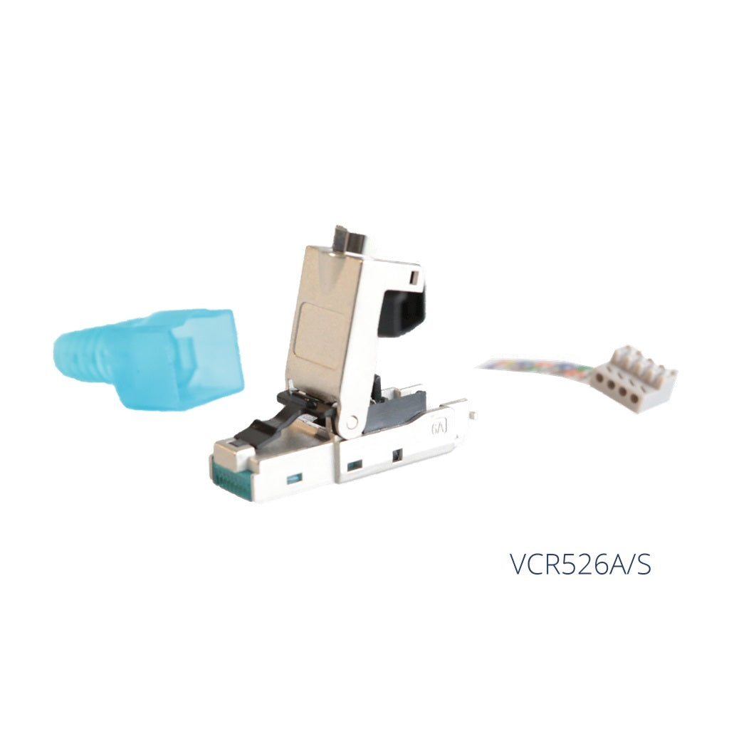 ProCab CAT6A RJ45 modulaarinen pistoke, suojattu