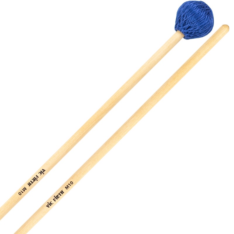 Vic Firth M10 American Custom Kosketinsoittimet, Extra Hard-Blue Cord