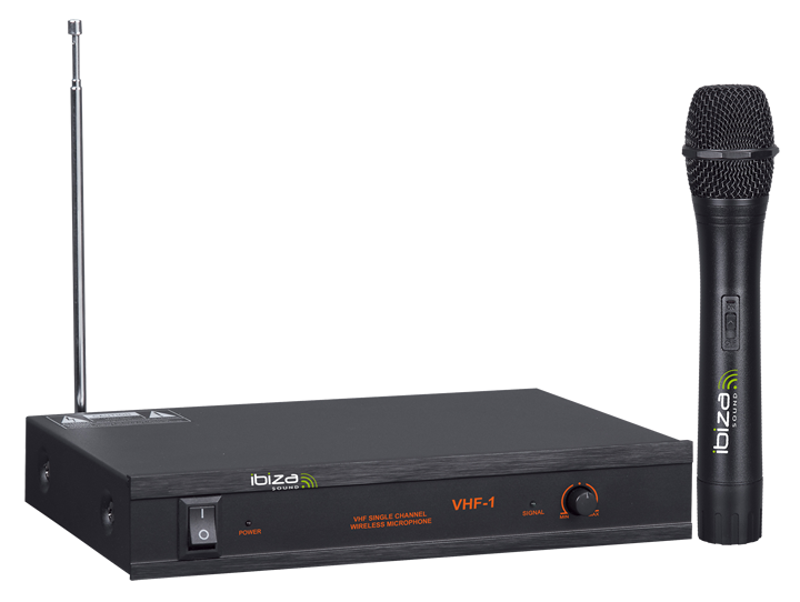 Ibiza langaton mikrofonijärjestelmä, 1 kanava