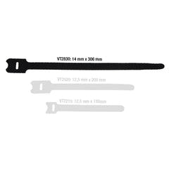 Kabelstrop Velcro Hook & Loop 10 kpl (150mm)