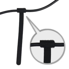 Kabelstrop Velcro Hook & Loop 10 kpl (300mm)