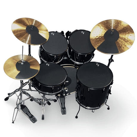 Vic Firth MUTEPP4 Rumpu- ja symbaalimykkistys Prepack