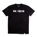 Vic Firth Classic Logo Black T-paita - Medium