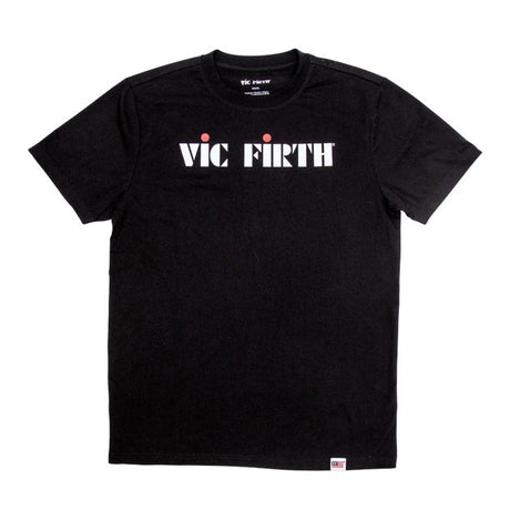 Vic Firth Classic Logo Black T-paita - X-Large