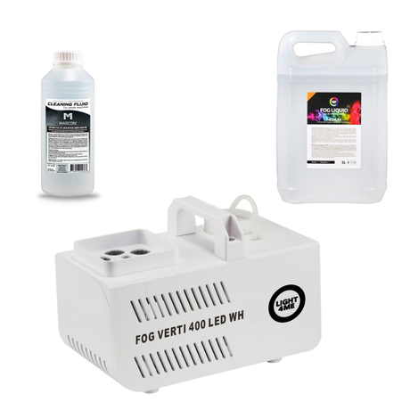 Light4Me VERTI 400 Fog Machine Bundle