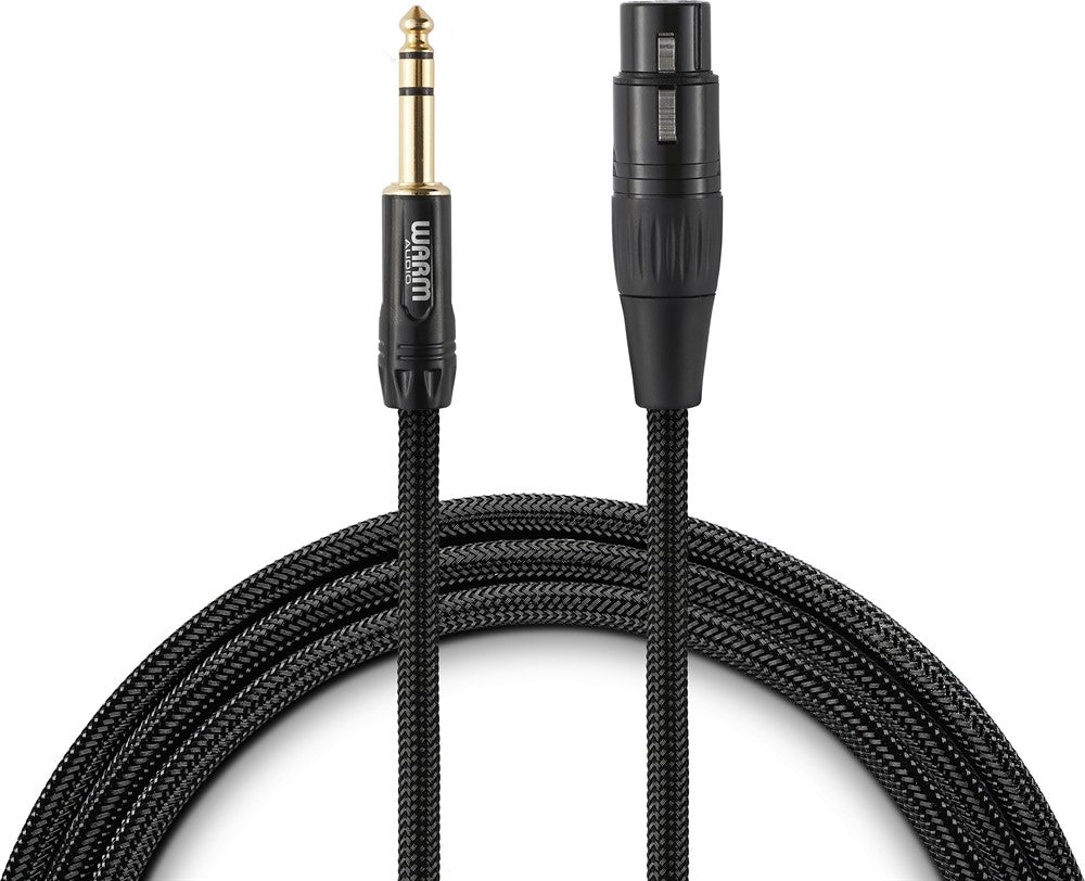 Warm Audio Audiokaapeli Premier Series - XLRM-TRSM 1,8m