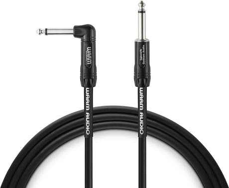 Warm Audio Kitarat-kaapeli Pro sarja TS-TS kulmikas 6,1m