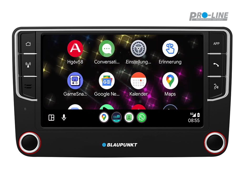 Blaupunkt WOLFSBURG 648 CarPlay/Androis Auto og Bluetooth