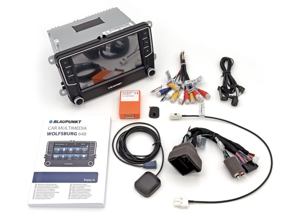 Blaupunkt WOLFSBURG 648 CarPlay/Androis Auto ja Bluetooth