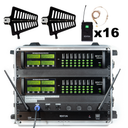 Renton Rack Langaton Järjestelmä (16 Headset)