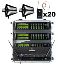 Renton Rack Langaton Järjestelmä (20 Headset)