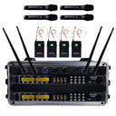 Renton Rack Langaton Yhdistelmäjärjestelmä (4 Käsimikrofoni + 4 Headset)